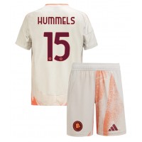 Stroje piłkarskie AS Roma Mats Hummels #15 Koszulka Wyjazdowej dla dzieci 2024-25 Krótki Rękaw (+ szorty)